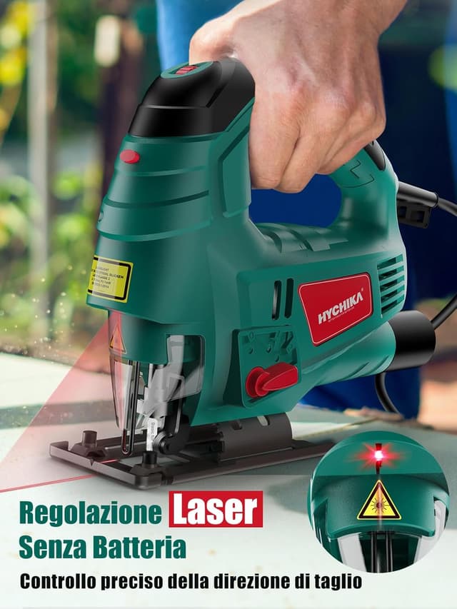 Thumbnail 5 de HYCHIKA Seghetto alternativo 800W 110 mm di taglio 🛠