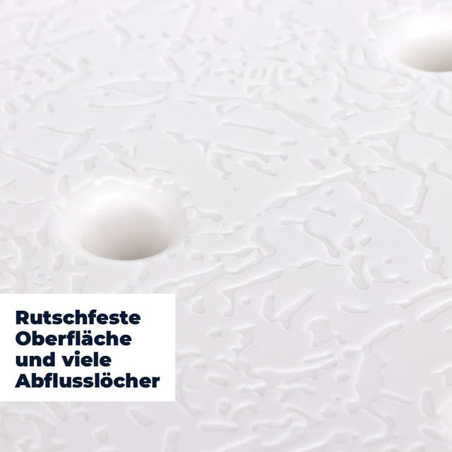 Detalle 1 de flexilife Duschhocker eckig, 110 kg