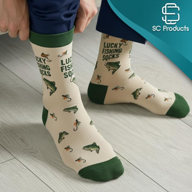 Thumbnail 4 de SC Products Lucky Fishing Socks