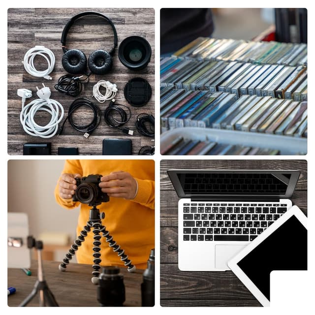 Detalle de Perel valigetta porta attrezzi in alluminio nero con serratura a chiave e tracolla