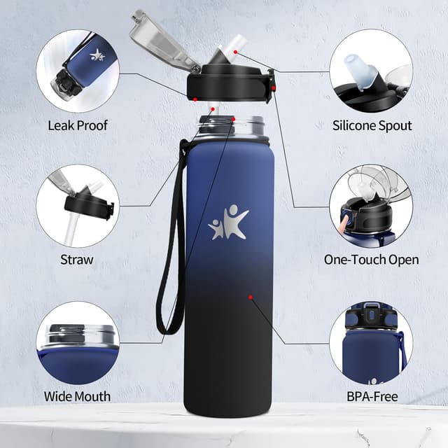 Thumbnail 2 de KollyKolla Borraccia Acciaio Inox 1L termica