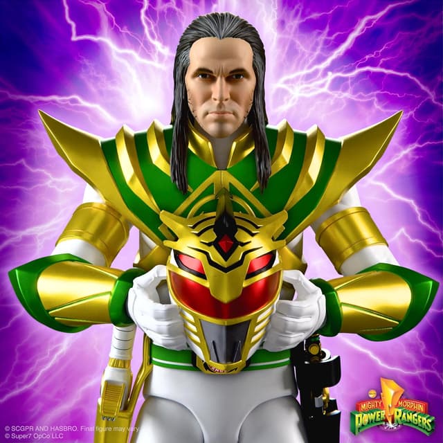 Detalle de Super7 ULTIMATES! Mighty Morphin Power Rangers Lord Drakkon 7" Action Figure (with Accessories)