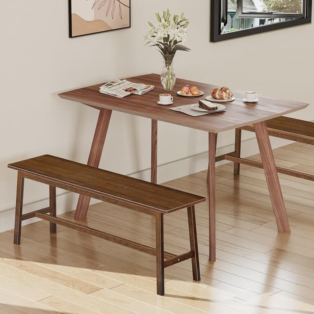 Detalle 2 de HOOBRO EMA03CD01G2 Banco de bambú 100 cm