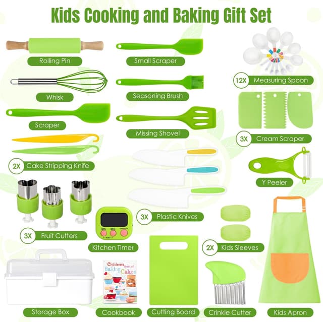 Detalle 2 de Kids Cooking Set 37 Pieces