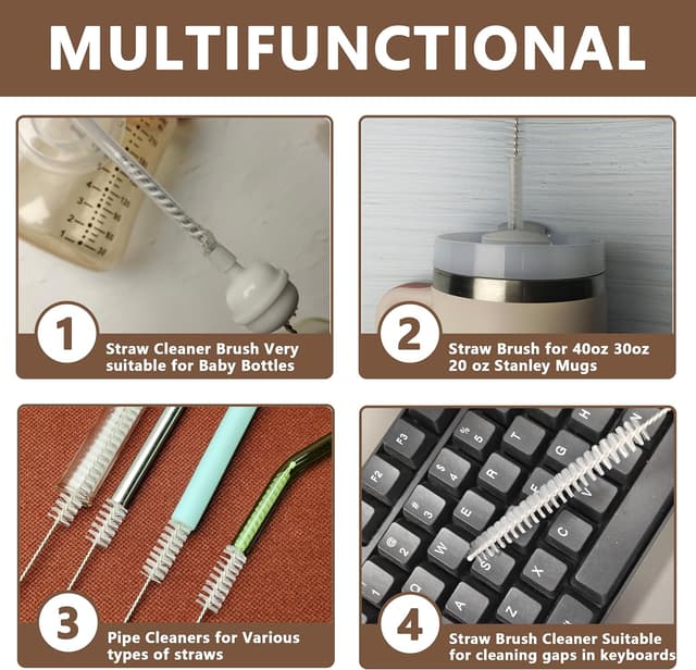 Detalle 2 de Stanley straw cleaner brush 10 inch