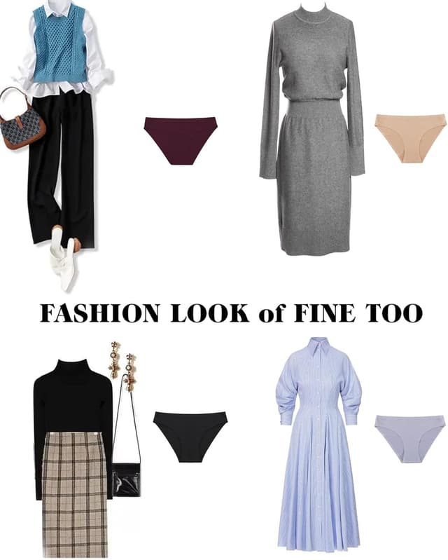 Thumbnail 4 de FINETOO 6er Pack Seamless Unterhosen Damen