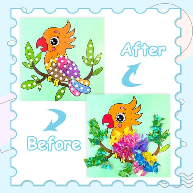 Thumbnail 3 de Kids Poke-in craft kit 700 fabric squares