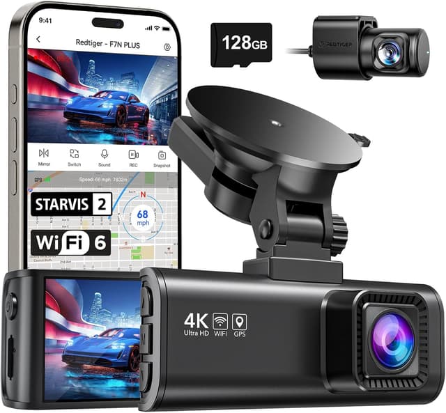 Imagen de REDTIGER F7NP 4K dash cam en OfertitasTOP
