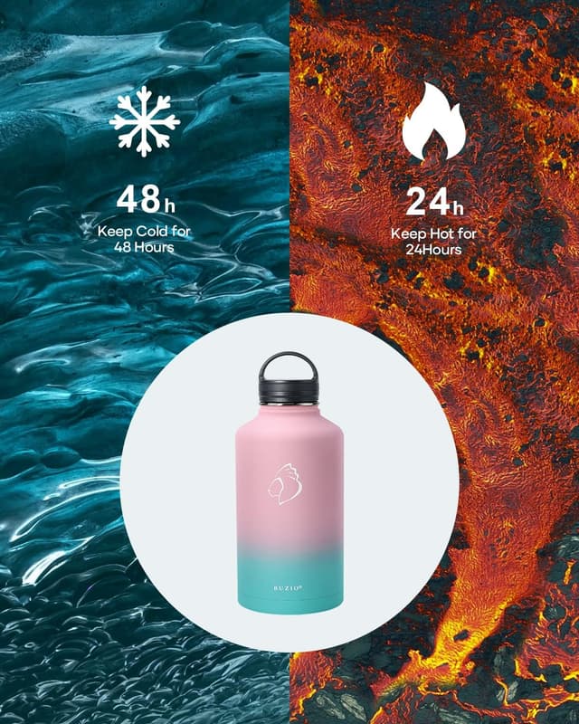 Detalle 2 de BUZIO Botella térmica 64 onzas