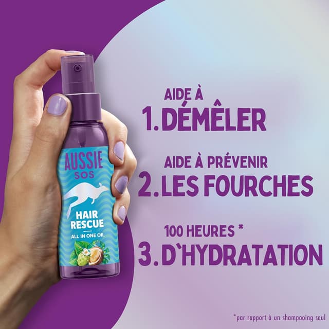 Detalle 2 de Aussie SOS Hair Rescue huile capillaire 100 ml