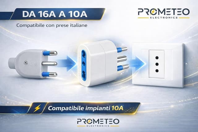 Detalle 2 de Prometeo Electronics Riduttori 2x10A 1500W
