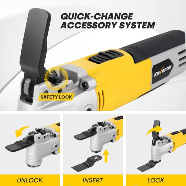 Thumbnail 4 de Enventor Oscillating Multi Tool 300W