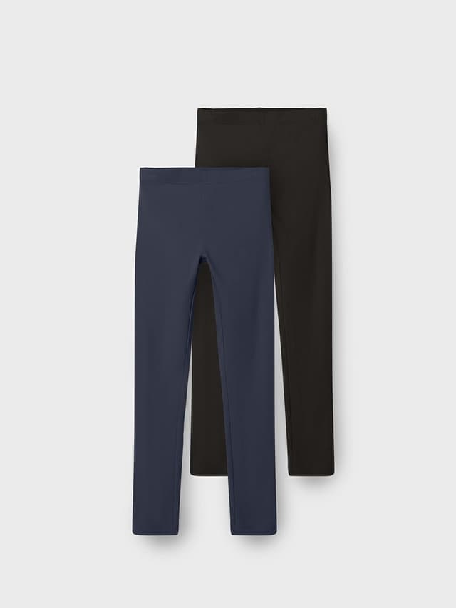 Detalle 2 de NAME IT Girl’s Nkfvivian 2p Legging (L) – mixed colour kids leggings