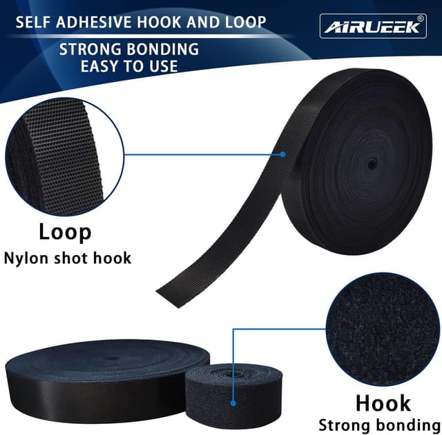 Detalle de Klettband Selbstklebend 10 m Kabelbinder 🔌