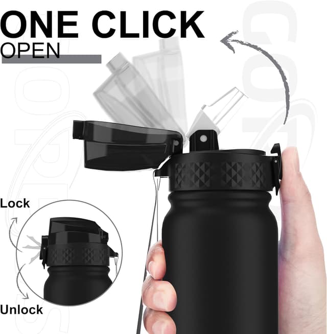 Detalle 2 de GOPPUS 600ml stainless water bottle