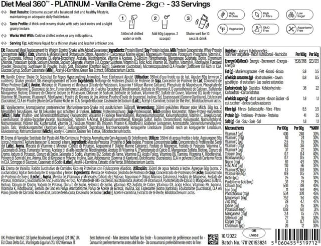 Detalle 2 de Substitut de repas protéiné 2 kg