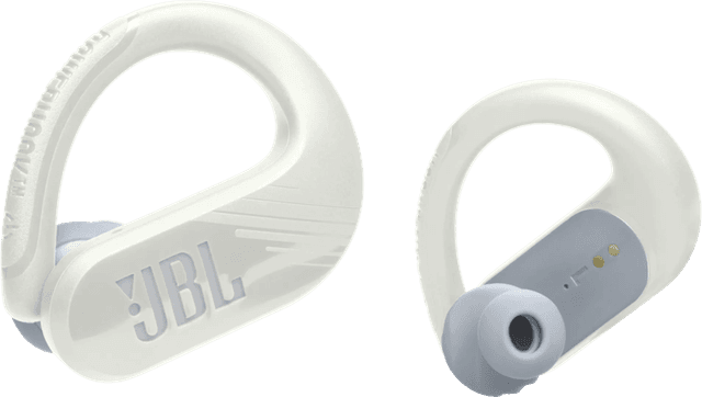 Detalle de JBL Endurance Peak3 Weiß – wasserdichte Sport-In-Ears mit bis zu 10 Stunden Laufzeit