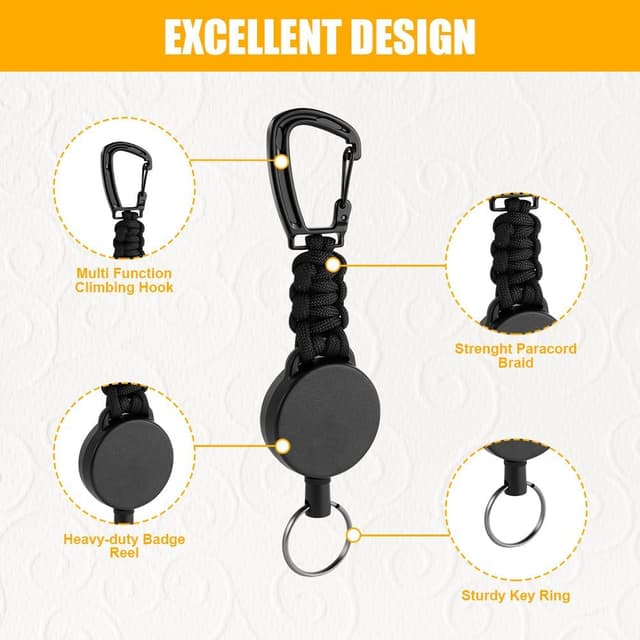 Thumbnail 2 de Vicloon Porte-Clés Rétractables 60 cm