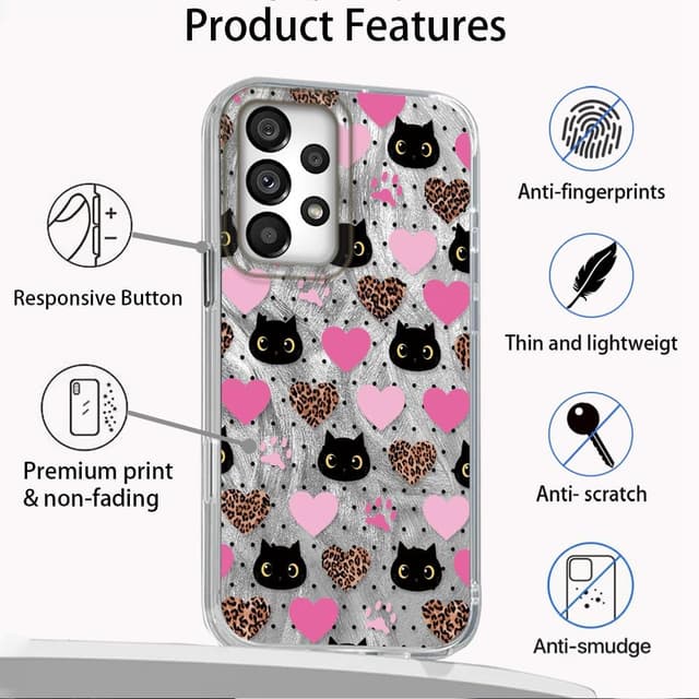 Detalle de Handyhülle Tedyhulle A52 5G Leopard Muster