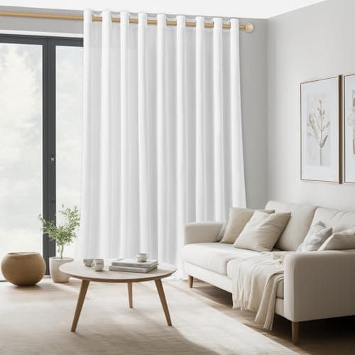 Thumbnail 7 de CUTEWIND Cortinas de Lino Blancas para Sala y Dormitorio 🏡
