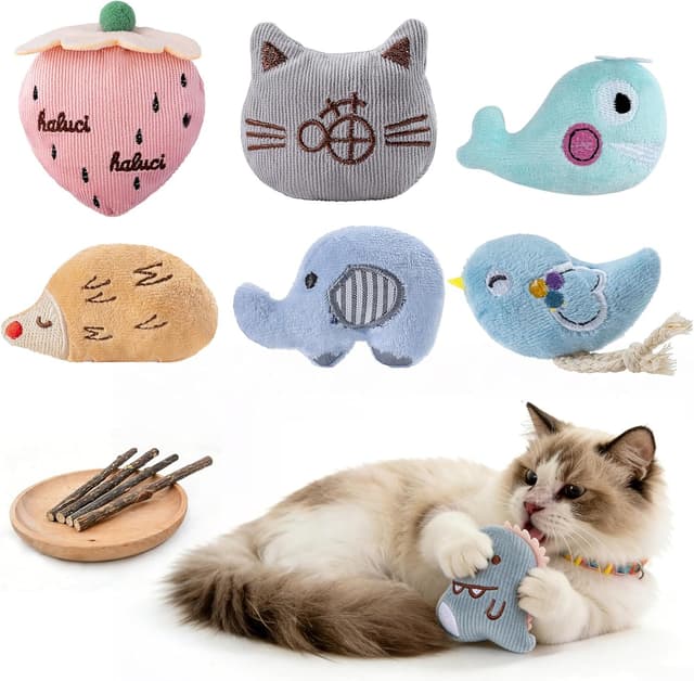 Thumbnail 6 de SeaMorn Matatabi Silvervine Kausticks (30 Stück) – Katzenminze-Spielzeug für Zahnpflege & gegen Mundgeruch