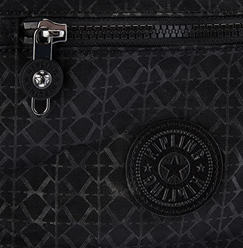 Thumbnail 3 de Kipling Seoul S Mochila Pequeña, Signature Emb (Negro)