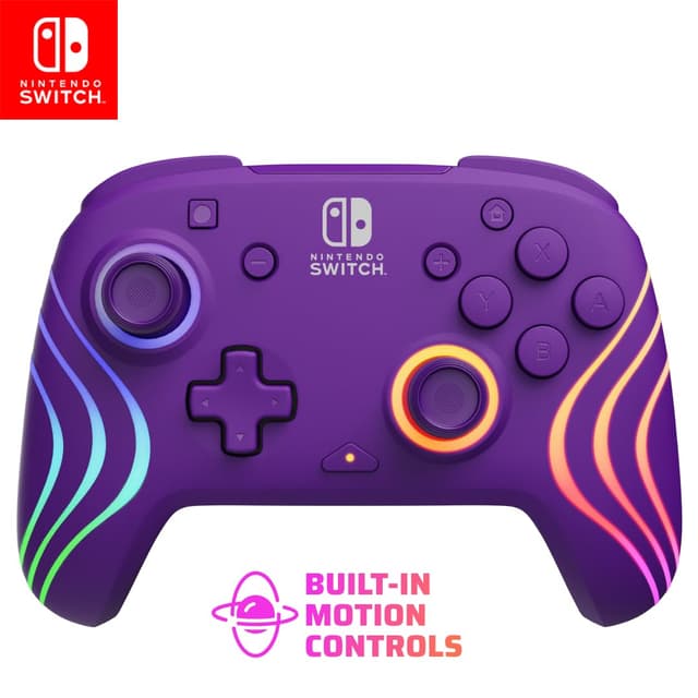 Detalle de PDP Afterglow Wave Nintendo Switch Pro Controller