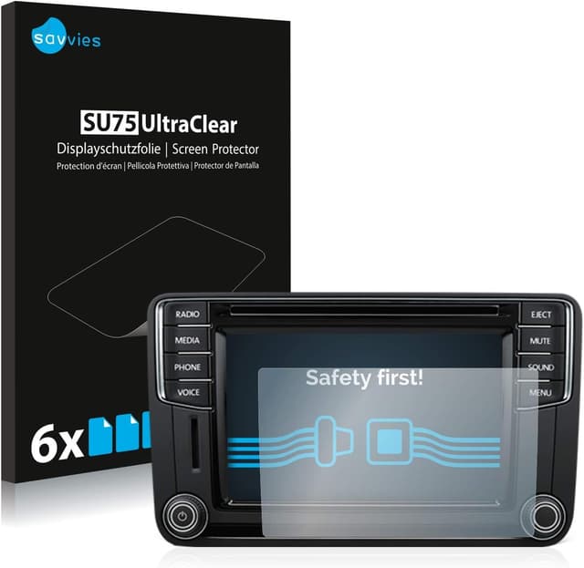 Imagen de savvies Protector Pantalla Volkswagen T6 6.33" 6 unidades en OfertitasTOP