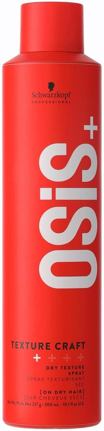 Detalle de Schwarzkopf OSIS Dry Texture Spray (300ml) for natural volume and medium grip
