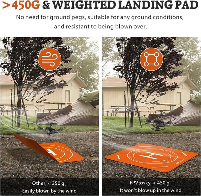 Thumbnail 3 de FPVtosky Drone Landing Pad pieghevole 51 cm