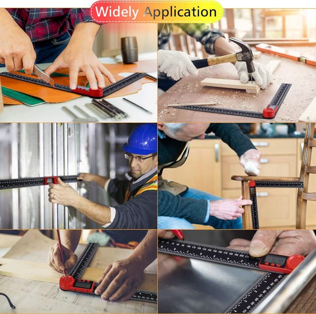 Thumbnail 6 de 2-in-1 digitaler Winkelmesser Aweohtle 600 mm