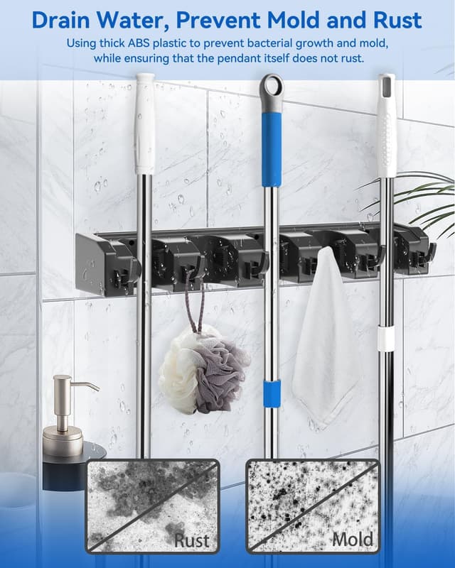 Thumbnail 6 de AceMining Porta Scope da Parete 2 pack, 5 supporti e 6 ganci 🧹