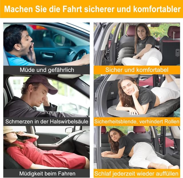 Thumbnail 4 de KMZ Auto Matratze Luftmatratze im Auto