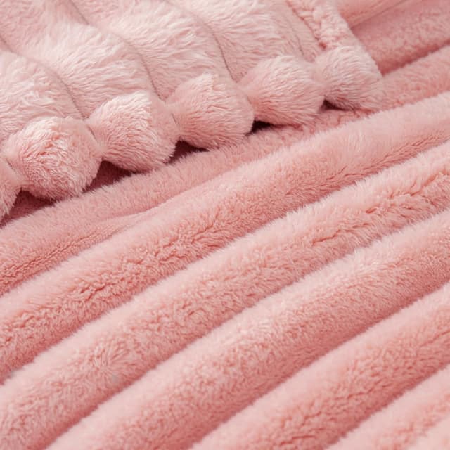 Detalle de Super Soft Fleece Throw Blanket 127x152 cm