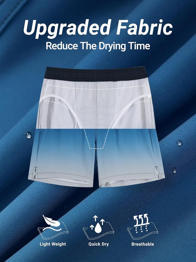 Detalle 1 de Arcweg Short de bain homme avec poches