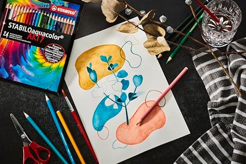 Thumbnail 4 de STABILOaquacolor Estuche ARTY 24 Lápices Acuarelables 🎨