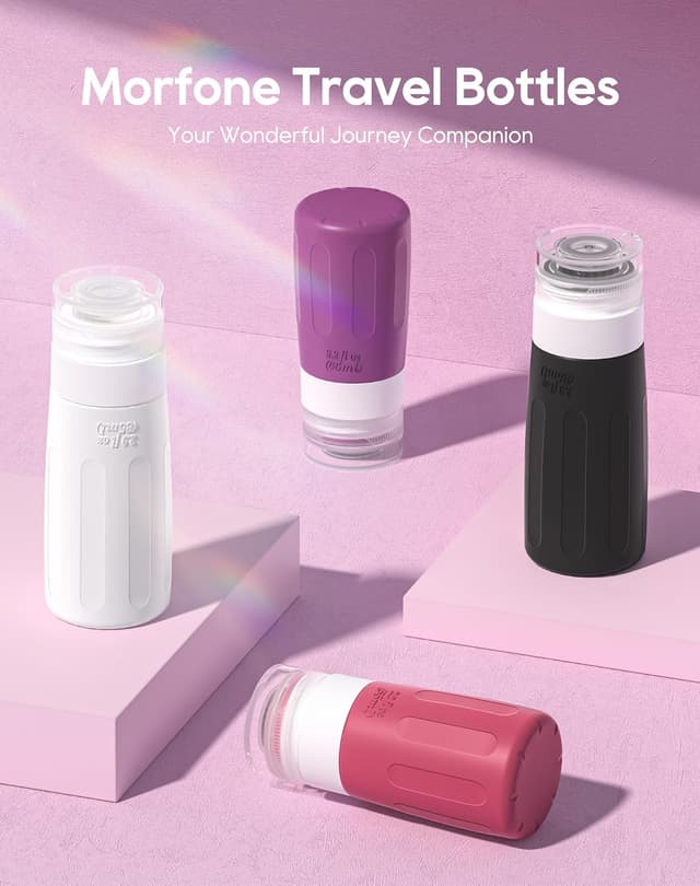 Thumbnail 1 de Morfone 16 Pack Travel Bottles 2oz 3oz