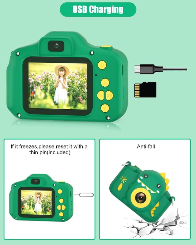 Thumbnail 6 de Hangrui Kids Camera 20MP kids camera with 2.0″ screen
