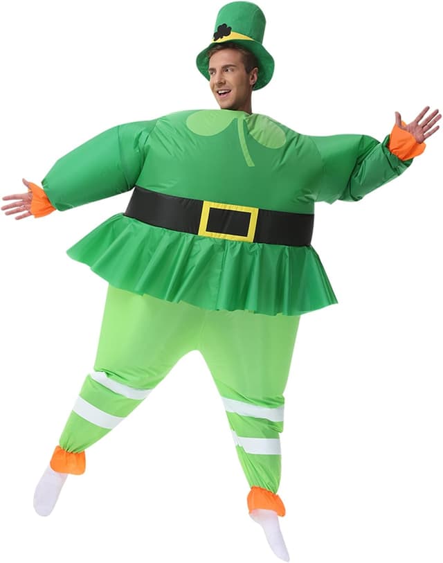 Thumbnail 1 de Arokibui disfraz inflable duende verde 150–190 cm