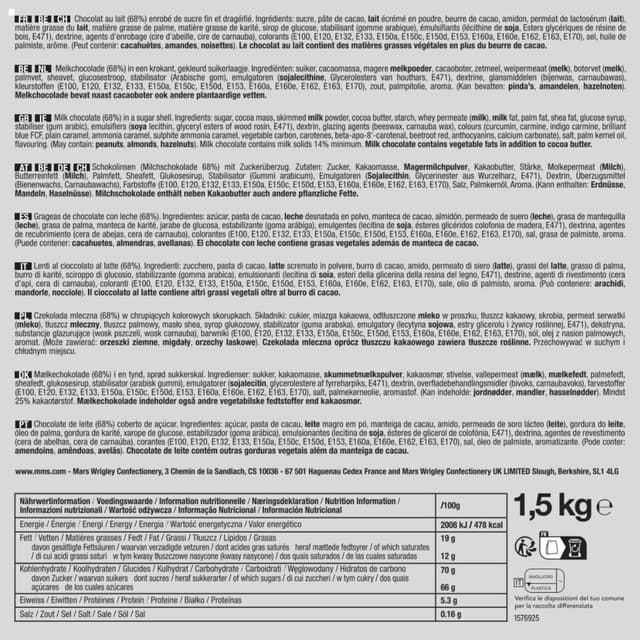 Thumbnail 1 de M&M'S pré-imprimés Naissance 1,5 kg 🍫