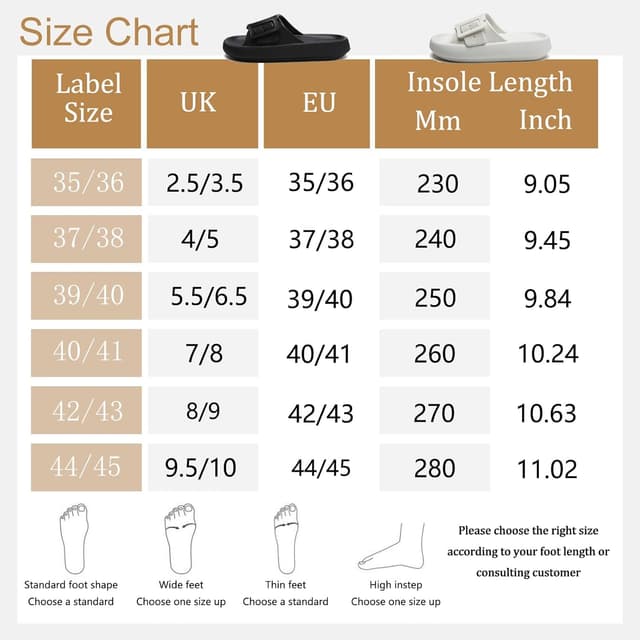 Thumbnail 6 de Waysoland Cozyslides Original: Komfort-Sandalen mit verstellbaren Schnallen