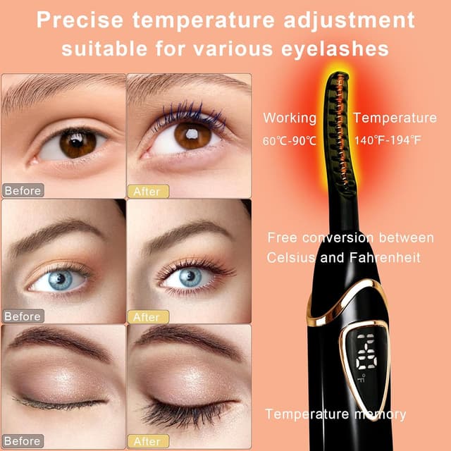 Thumbnail 2 de Tehoi S600 Heated Eyelash Curler