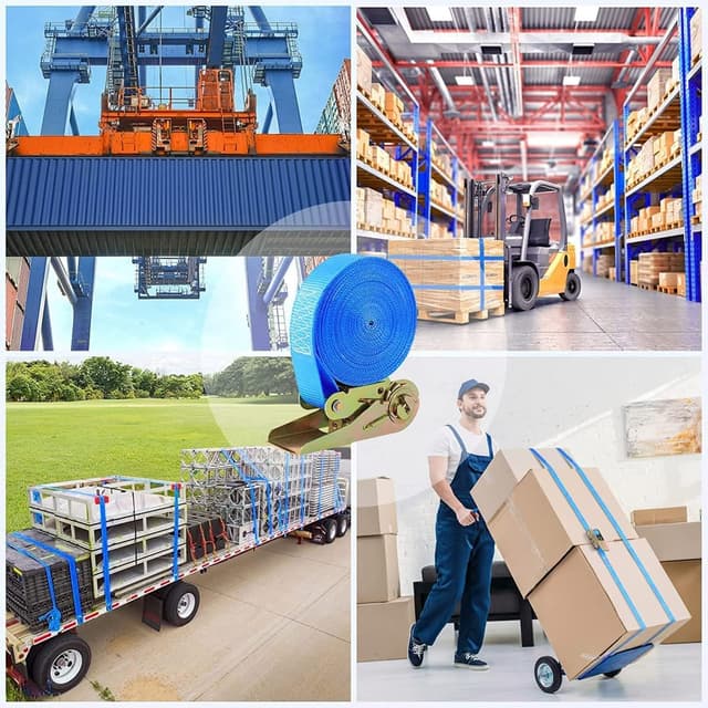 Thumbnail 5 de Cinghie di tensione 6m x 25mm 800 kg