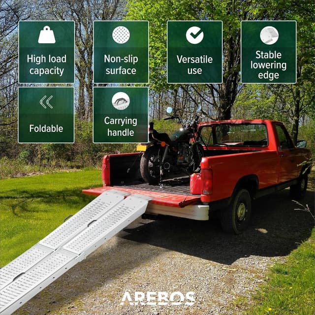 Thumbnail 1 de Arebos 2X Rampas Plegables 400 kg