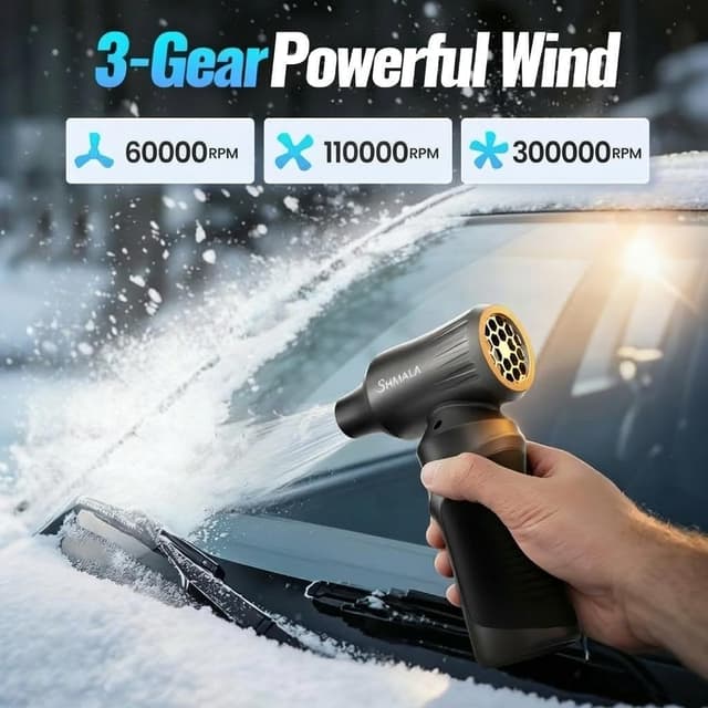 Detalle de SHMALA 300.000 U/min Staubbläser Akku