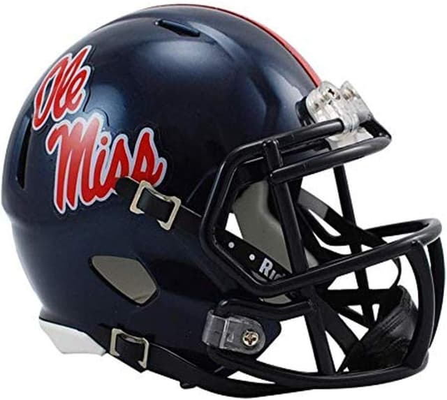 Detalle de NCAA Speed Mini Helmet (Half-Scale Replica) with Official Colors & Decals
