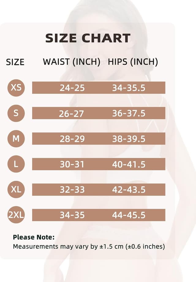 Thumbnail 6 de VOENXE Lace Seamless Thongs (5-Pack) – no-VPL breathable g strings for everyday wear