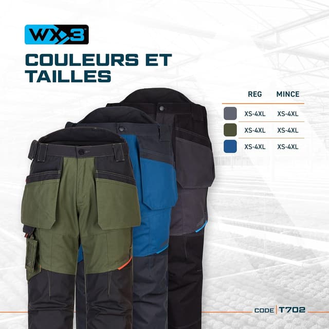 Detalle 2 de WX3 Holster Pantalon pantalon technique