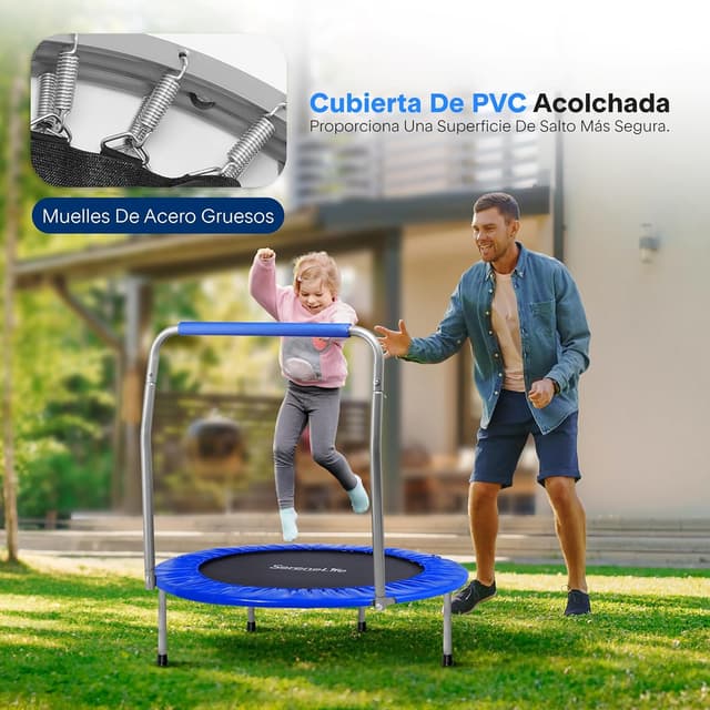 Thumbnail 4 de SereneLife trampolín 91 cm mini plegable