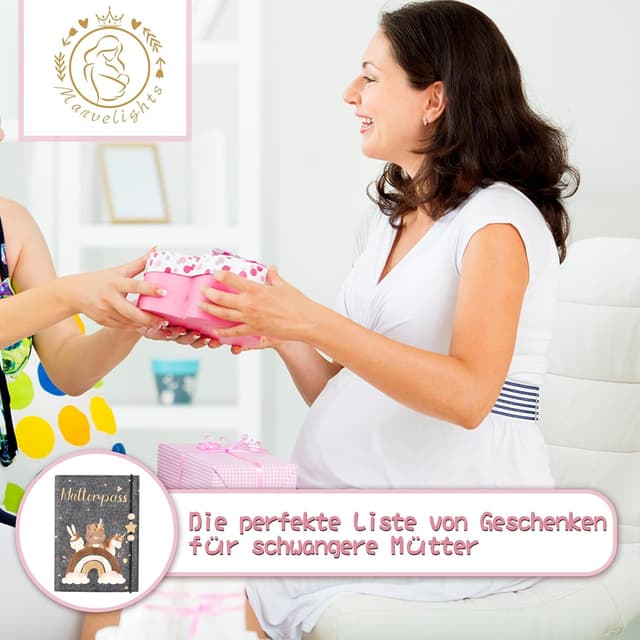 Detalle de Mutterpasshülle aus Filz für den Deutschen Mutterpass – Schutzhülle mit Innenfächern